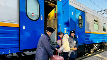 Фотография к новости: "Алматы – Новосибирск" бағытына жаңа жолаушылар вагондары жолға шықты