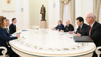 Фотография к новости: Путин АҚШ өкілдерімен Украинадағы бейбіт жоспарды талқылады