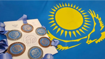 Фотография к новости: Қазақстан оқушылары халықаралық олимпиадада алты медаль иеленді