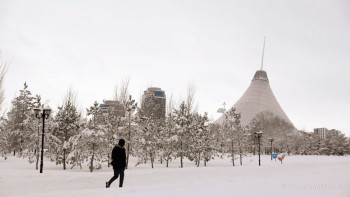 Фотография к новости: Астанада қашан қар жауатыны белгілі болды