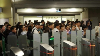 Фотография к новости: Жер сілкінісі: Алматыда метро жабылды