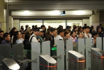 Фотография к новости: Жер сілкінісі: Алматыда метро жабылды