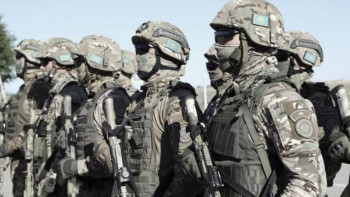 Фотография к новости: Шымкентте антитеррористік оқу-жаттығулар өтеді