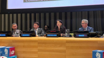 Фотография к новости: Қазақстан БҰҰ-да Халықаралық еріктілер жылының тұсаукесер рәсіміне қатысты