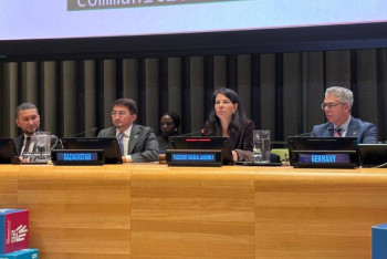 Фотография к новости: Қазақстан БҰҰ-да Халықаралық еріктілер жылының тұсаукесер рәсіміне қатысты