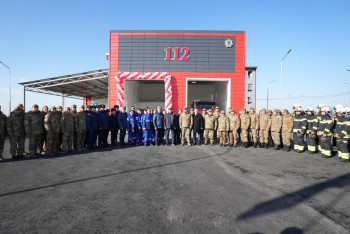 Фотография к новости: Шымкентте жаңа әмбебап жедел қызметтер кешені ашылды