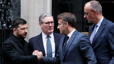 Еуропа басшылары Зеленскиймен бейбітшілік жоспарын талқылады