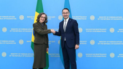 Қазақстан мен Бразилия Астанада саяси консультация өткізді