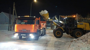 Фотография к новости: Бүгін Астанадан 20 мың текше метрге жуық қар шығарылды