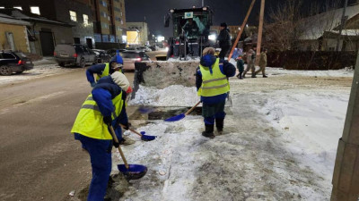 Астанадан бір тәулікте 20 мың текше метр қар шығарылды
