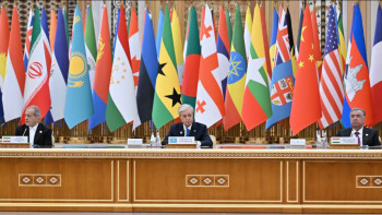 Фотография к новости: Тоқаев: Қазақстан Украинадағы қақтығысты реттеу бойынша келіссөз процесінің жандануына қолдау білдіреді