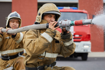 Ақтауда базар өртенді