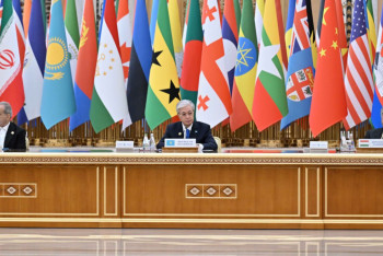 Фотография к новости: Тоқаев Халықаралық су ұйымын құруды ұсынды