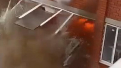 Оралда пәтерлердің бірінде жойқын жарылыс болды