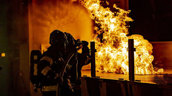 Фотография к новости: Жезқазғанда өрттен 9 адам құтқарылды