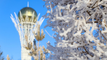 Фотография к новости: Алдағы күндері -28°С дейін аяз көтеріліп, боран соғады