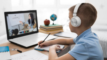 Фотография к новости: Бүгін бірінші ауысымның оқушылары қашықтан оқиды