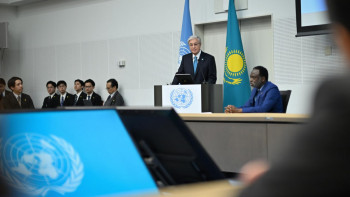 Фотография к новости: Тоқаев әлемде қақтығыстардың өршуіне алаңдаушылық білдірді