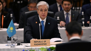 Фотография к новости: Тоқаев "Орталық Азия – Жапония" диалогының бірінші саммитінде сөз сөйледі