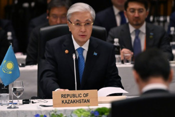 Фотография к новости: Тоқаев "Орталық Азия – Жапония" диалогының бірінші саммитінде сөз сөйледі