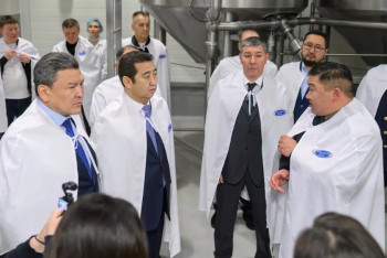 Фотография к новости: СҚО-да жылына 12 мың тонна қоюлатылған сүт өндіретін зауыт іске қосылды