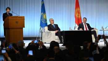 Фотография к новости: Тоқаев "Орталық Азия – Жапония" бизнес форумына қатысты