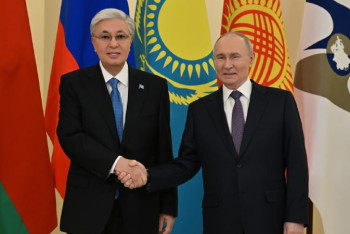 Фотография к новости: Мемлекет басшысы Жоғары Еуразиялық экономикалық кеңес отырысына қатысады