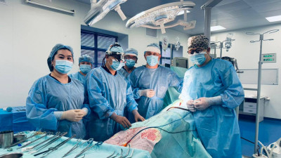 Шымкентте алғаш рет бүйрек аутотрансплантациясы сәтті жасалды