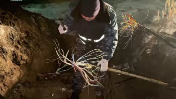 Фотография к новости: "Кабельді бүлдірген". Ақтөбелік бірнеше ауданды сусыз қалдырды