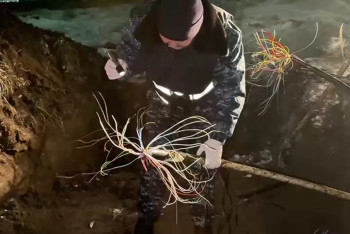 Фотография к новости: "Кабельді бүлдірген". Ақтөбелік бірнеше ауданды сусыз қалдырды