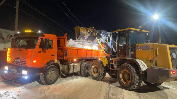 Фотография к новости: Астанада түнгі ауысымда қар күреуге 1 600-ден астам техника жұмылдырылды