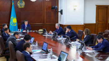 Фотография к новости: Бектенов: Бағытымыз –  инфляцияны төмендету бойынша міндеттерді орындау