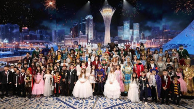 Еліміздің әр өңірінен жиналған жүз бала Президенттік шыршаға қатысты