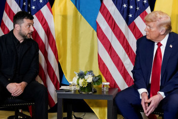 Фотография к новости: Зеленский мен Трамп Ресеймен соғысты аяқтау жоспарын талқылайды