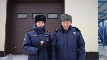 Фотография к новости: Азаматтық қорғау академиясынан алғашқы офицер қыздар түлеп ұшпақ