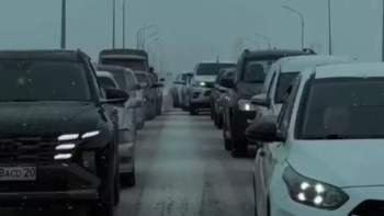 Фотография к новости: Ұлытауда көктайғаққа байланысты полиция шамамен 300 көлікті алып жүрді