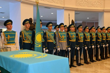 Фотография к новости: Ұлы Отан соғысы батырларының сүйегі Қазақстанға жеткізілді