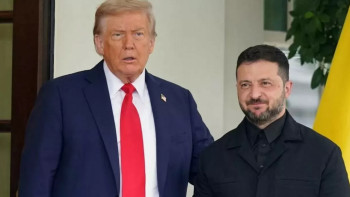 Фотография к новости: Трамп пен Зеленский Флоридада кездеседі