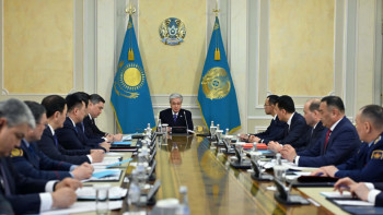 Фотография к новости: Мемлекет басшысы Қауіпсіздік Кеңесінің отырысын өткізді