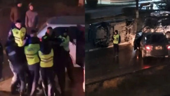 Фотография к новости: Ақтауда мас жүргізуші ауладағы автотұрақта жол-көлік оқиғасын жасады