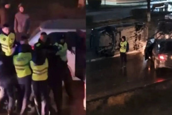 Фотография к новости: Ақтауда мас жүргізуші ауладағы автотұрақта жол-көлік оқиғасын жасады