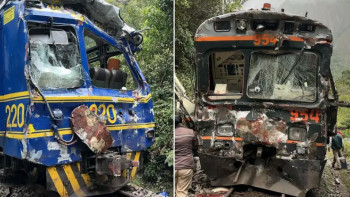 Фотография к новости: Екі пойыз соқтығысты: машинист қаза тауып, 30 жолаушы жарақат алған