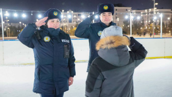 Фотография к новости: ІІМ: Елде Жаңа жыл түні тыныш өтті