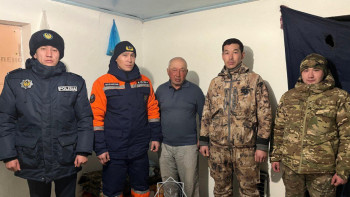 Фотография к новости: Жамбыл облысында жоғалған ер адам үш күннен кейін табылды