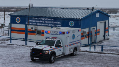 Қарағанды облысының жолдарында алғашқы жедел жәрдем көлігі пайда болды