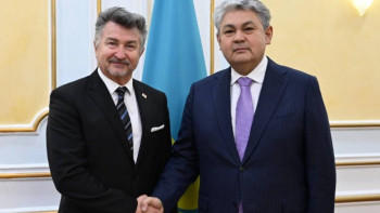 Фотография к новости: Сыртқы істер министрі Хорватия елшісін қабылдады