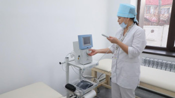 Фотография к новости: Алматыда жаңа емхананың филиалы ашылды