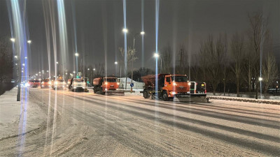 Астанада қар тазалауға 1,6 мыңнан астам арнайы техника жұмылдырылды
