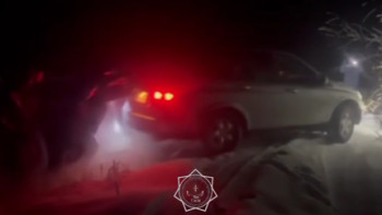 Фотография к новости: Жетісу облысында 4 адам қар құрсауынан құтқарылды