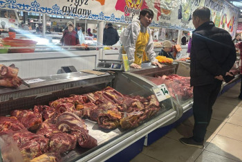 Фотография к новости: Ақтөбе қаласындағы жәрмеңкеде 2,1 тонна ет өнімі қойылды